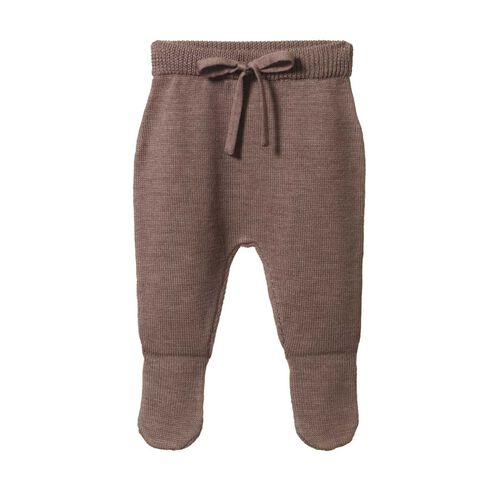 Nature Baby Merino Knit Footed Rompers